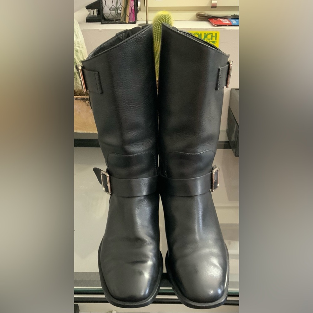 Chanel Black Moto Boots – Size 38 (US 7.5–8) - Picture 3 of 7